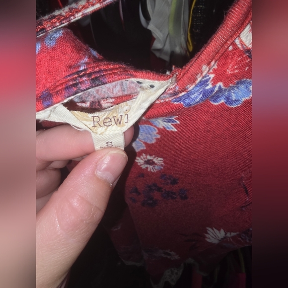 💋5/20 Rewind floral blouse size small - Picture 2 of 3